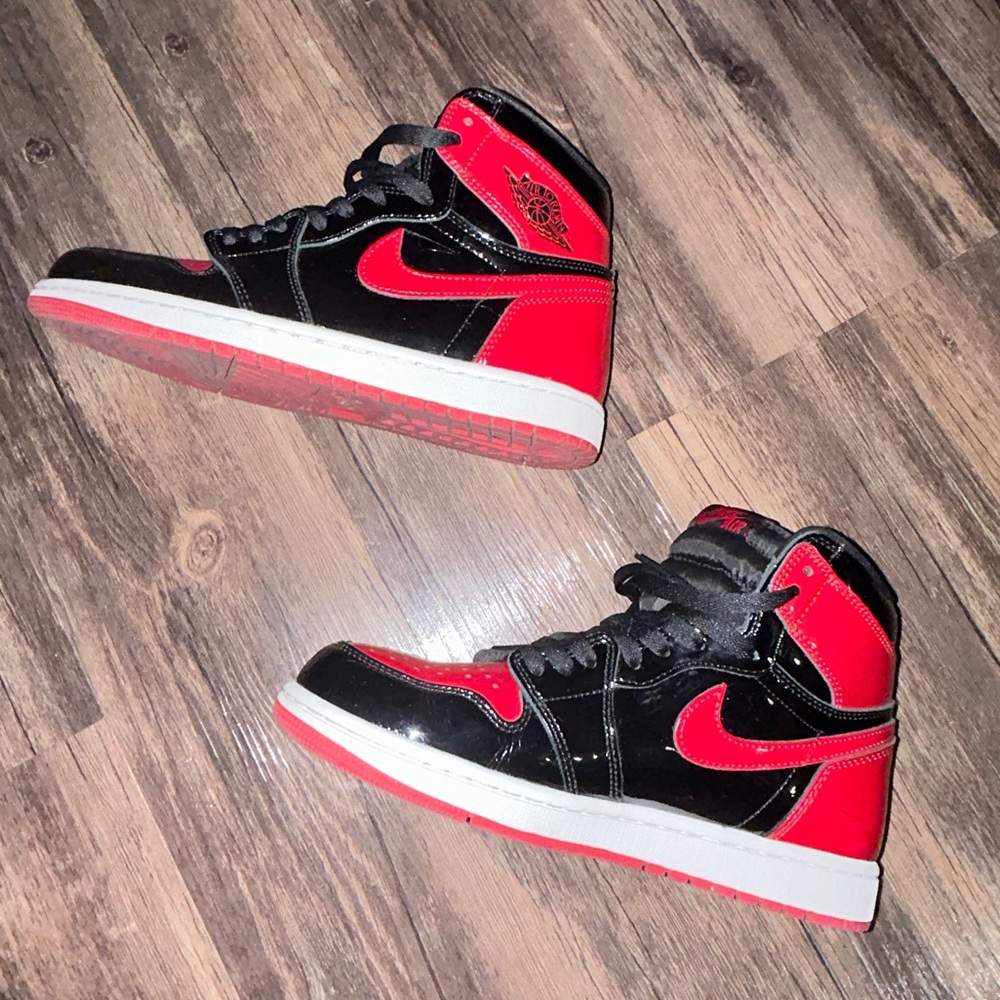 👟❤️ Air Jordan 1 Retro High OG 'Patent Bred’❤️👟